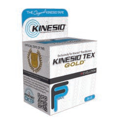 Kinesio® Tex Gold™ FP Kinesiology Tape Blue 2 Inch X 5-1/2 Yard Cotton NonSterile (989853_RL) 1/RL