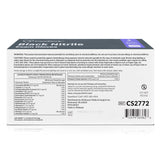 CareStock™ Exam Glove Small NonSterile Nitrile Standard Cuff Length Fully Textured Black Not Rated (1230892_CS) 2500/CS