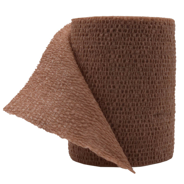 CoFlex® Cohesive Bandage 3 Inch X 5 Yard Self-Adherent Closure Tan NonSterile 14 lbs. Tensile Strength (328494_CS) 24/CS