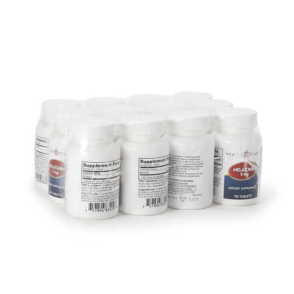 HEALTHSTAR® Natural Sleep Aid 90 per Bottle Tablet 5 mg (1179383_BT) 1/BT
