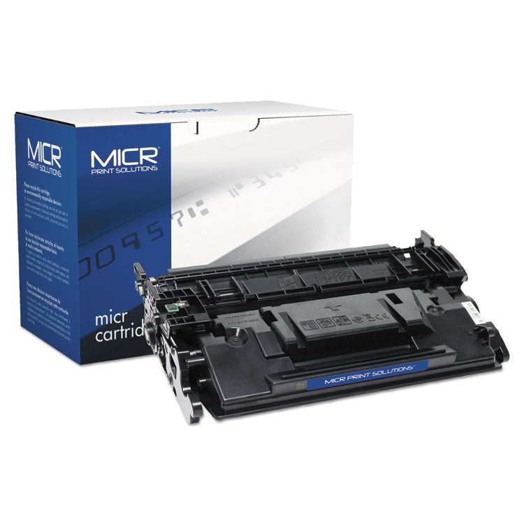 MICR Print Solutions Compatible CF287A(M) (87AM) MICR Toner, 9,000 Page-Yield, Black (MCR87AM) Each