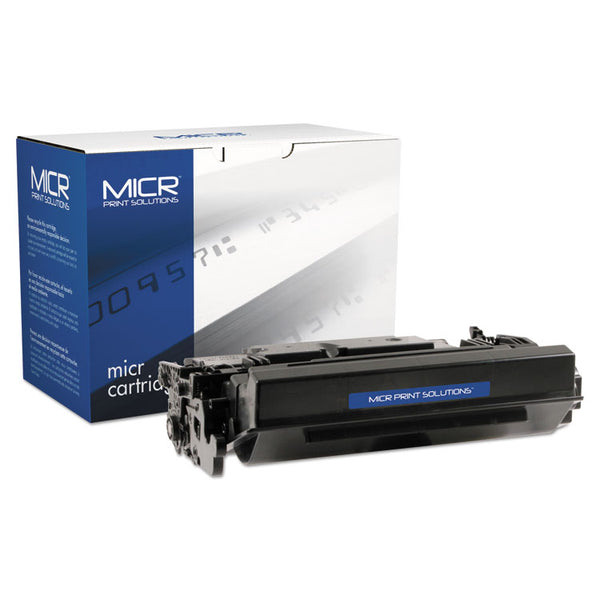 MICR Print Solutions Compatible CF287X(M) (87XM) High-Yield MICR Toner, 18,000 Page-Yield, Black (MCR87XM) Each