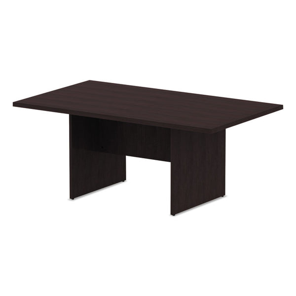 Alera® Alera Valencia Series Conference Table, Rectangular, 70.88w x 41.38d x 29.5h, Espresso (ALEVA717242ES)