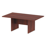 Alera® Alera Valencia Series Conference Table, Rectangular, 70.88w x 41.38d x 29.5h, Medium Cherry (ALEVA717242MC)