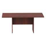 Alera® Alera Valencia Series Conference Table, Rectangular, 70.88w x 41.38d x 29.5h, Medium Cherry (ALEVA717242MC)