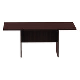 Alera® Alera Valencia Series Conference Table, Rectangular, 70.88w x 41.38d x 29.5h, Mahogany (ALEVA717242MY)