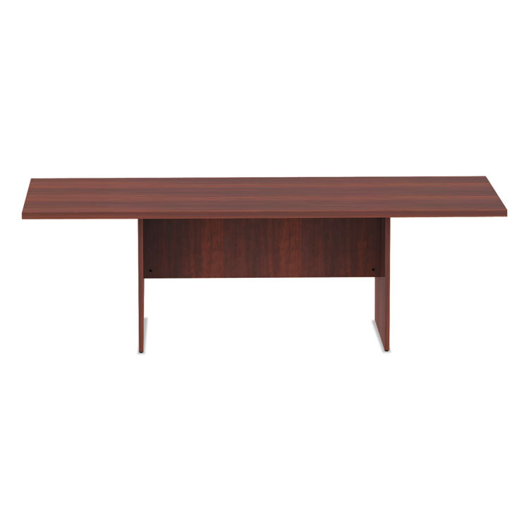 Alera® Alera Valencia Series Conference Table, Rectangular, 94.5w x 41.38d x 29.5h, Medium Cherry (ALEVA719642MC)