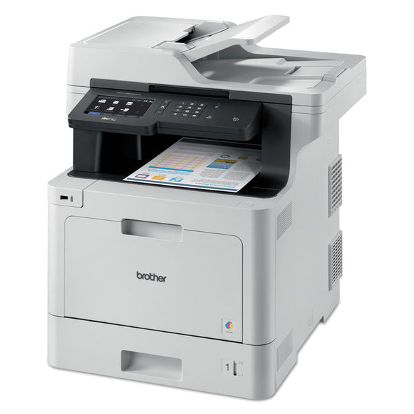 Brother MFCL8900CDW Business Color Laser All-in-One Printer with Duplex Print, Scan, Copy and Wireless Networking (BRTMFCL8900CDW)
