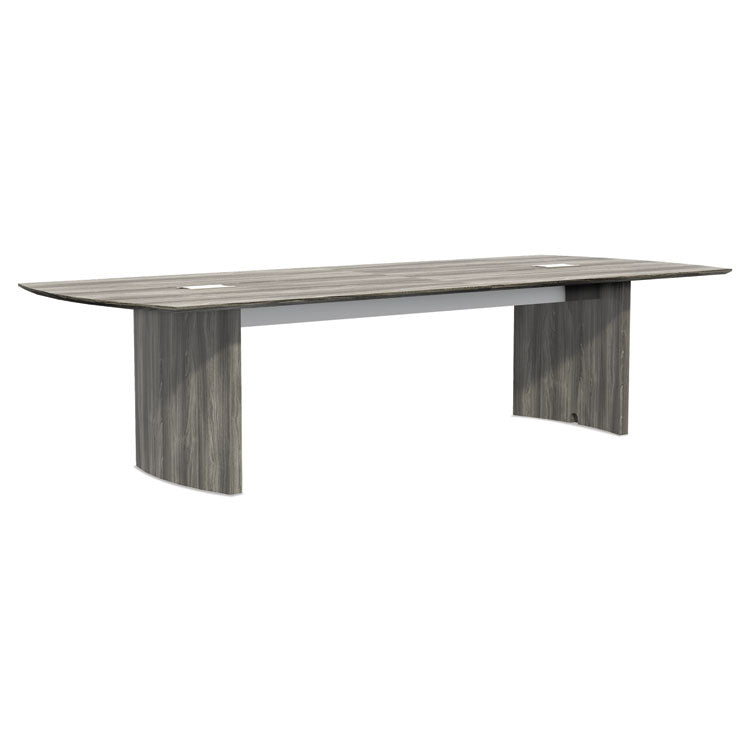 Mayline Medina Series Conference Table Modesty Panels, 82 1/2 x 5/8 x 11 4/5, Gray Steel (MLNMNCT120MPLSL)