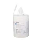 McKesson Surface Disinfectant Premoistened Manual Pull Wipe 65 Count Canister Alcohol Scent NonSterile (949454_CS) 12/CS