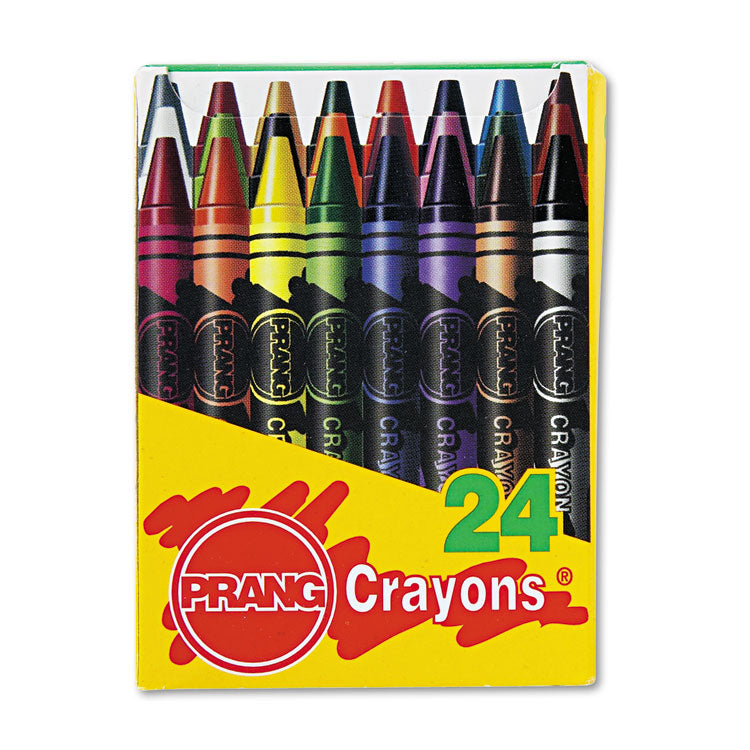 Prang Crayons Made with Soy, 24 Colors/Box (DIX00400) Box of 24