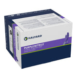 Purple Nitrile® Exam Glove Large Sterile Pair Nitrile Standard Cuff Length Textured Fingertips Purple Chemo Tested / Fentanyl Tested (407604_BX) 50/BX