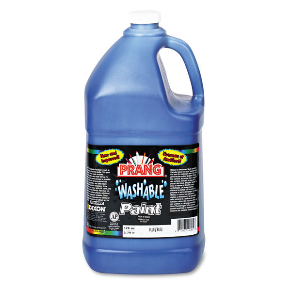 Prang® Washable Paint, Blue, 1 gal Bottle (DIX10605) Each