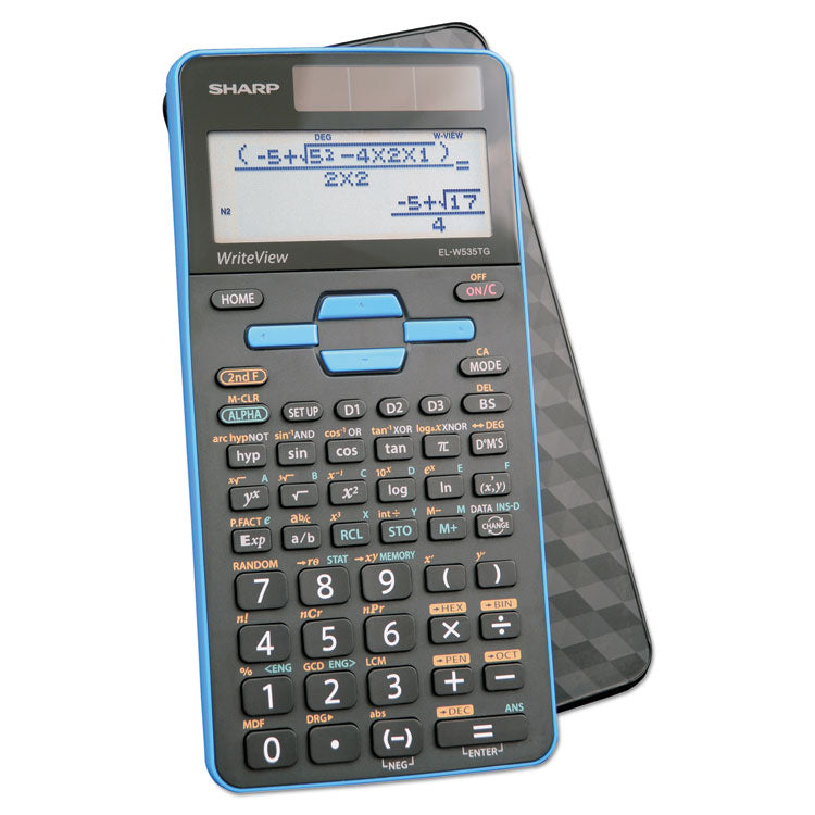 Sharp® EL-W535TGBBL Scientific Calculator, 16-Digit LCD (SHRELW535TGBBL) Each