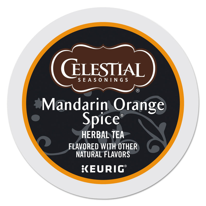 Celestial Seasonings® Mandarin Orange Spice Herb Tea K-Cups, 96/Carton (GMT14735CT) Case of 96