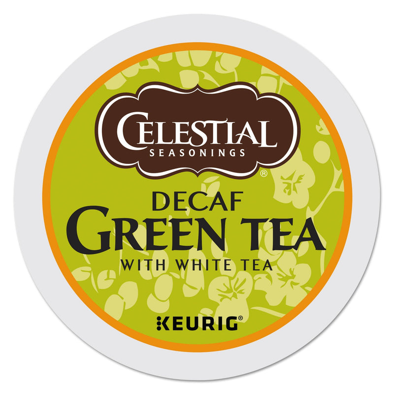 Celestial Seasonings® Decaffeinated Green Tea K-Cups, 96/Carton (GMT14737CT) Case of 96