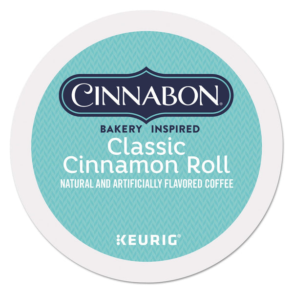 Cinnabon® Cinnabon Classic Cinnamon Roll Coffee K-Cups, 24/Box (GMT6305) Box of 24