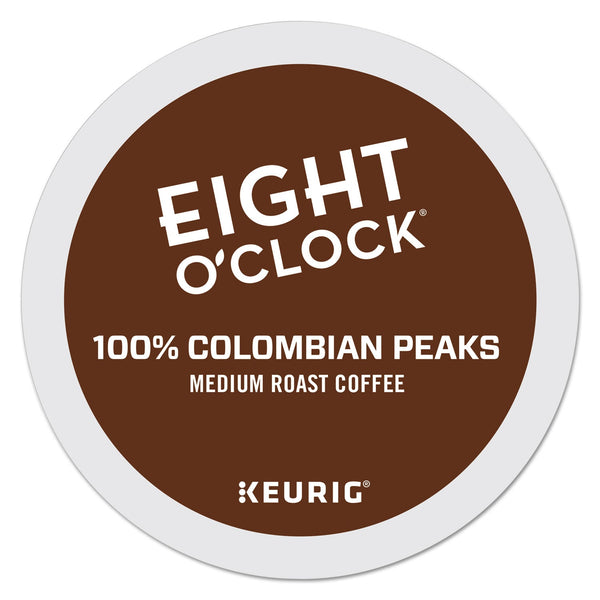 Eight O'Clock Colombian Peaks Coffee K-Cups (GMT6407) Box of 24