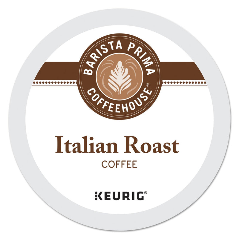 Barista Prima Coffeehouse® Italian Roast K-Cups Coffee Pack, 24/Box, 4 Box/Carton (GMT8500CT) Case of 96