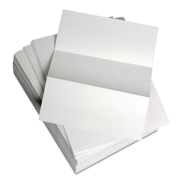 Lettermark™ Custom Cut-Sheet Copy Paper, 92 Bright, Micro-Perforated Every 3.66", 20 lb Bond Weight, 8.5 x 11, White, 500/Ream (DMR8824)