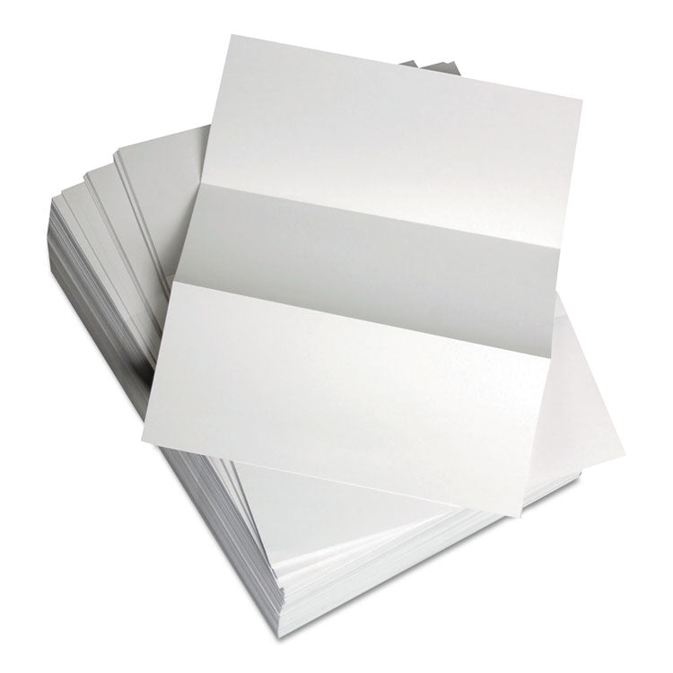 Lettermark™ Custom Cut-Sheet Copy Paper, 92 Bright, Micro-Perforated Every 3.66", 20 lb Bond Weight, 8.5 x 11, White, 500/Ream (DMR8824) 1 Ream