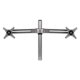 Fellowes® Lotus Dual Monitor Arm Kit, For 26" Monitors, Silver, Supports 13 lb (FEL8042901)