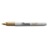 Sharpie® Metallic Fine Point Permanent Markers, Fine Bullet Tip, Gold-Silver-Bronze, 6/Pack (SAN1829201) Pack of 6