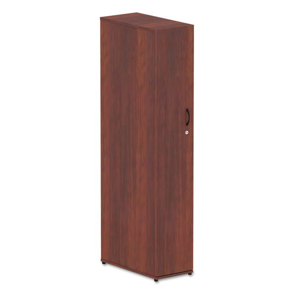 Alera® Alera Valencia Series Wardrobe, 11.88w x 22.78d x 65h, Medium Cherry (ALEVA621224MC)