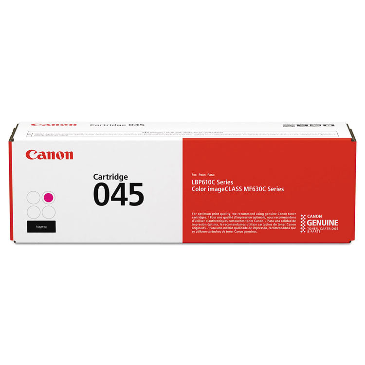 Canon® 1240C001 (045) Toner, 1,300 Page-Yield, Magenta (CNM1240C001) Each