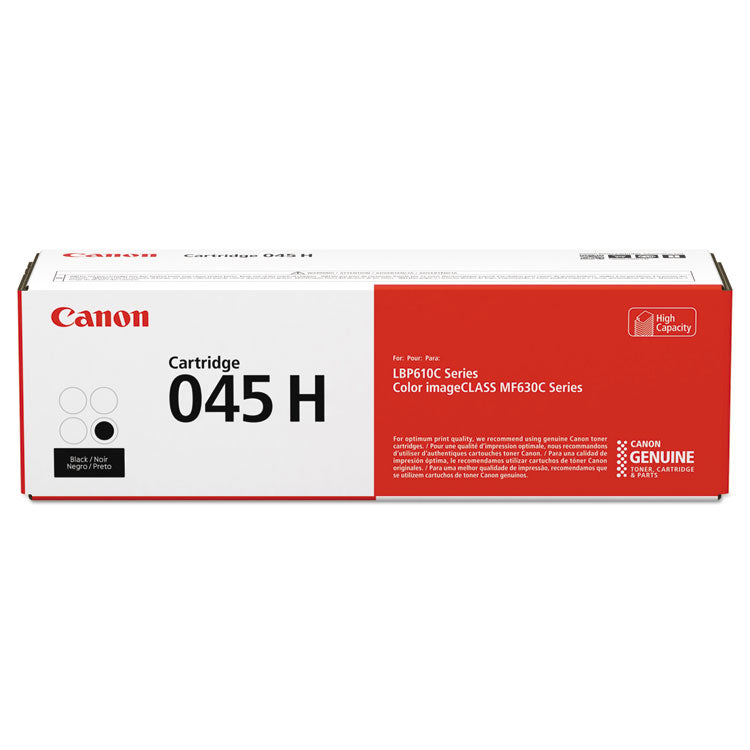 Canon® 1246C001 (045) High-Yield Toner, 2,800 Page-Yield, Black (CNM1246C001) Each