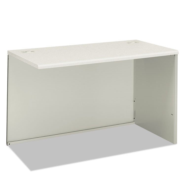 HON® 38000 Series Return Shell, Right, 31.75w x 53.19d x 3.75h,Silver Mesh/Light Gray (HON38943RB9Q) Each