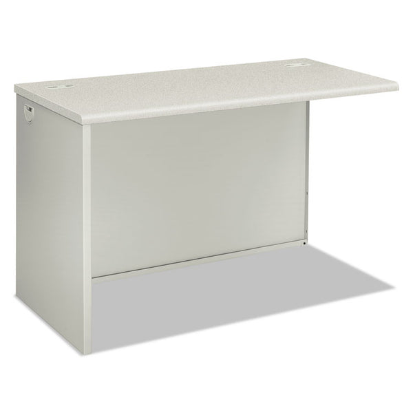 HON® 38000 Series Return Shell, Left, 31.75w x 53.19d x 3.75h, Silver Mesh/Light Gray (HON38944LB9Q)