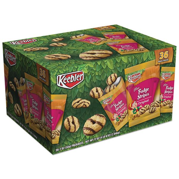 Keebler® Mini Cookie Snack Packs, Cookie Variety, Box, 72 oz (KEB10200)
