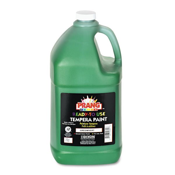 Prang® Ready-to-Use Tempera Paint, Green, 1 gal Bottle (DIX22804) Each