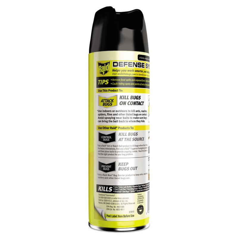 Raid Multi Insect Killer, 15 oz Aerosol Spray (SJN300819EA) Each