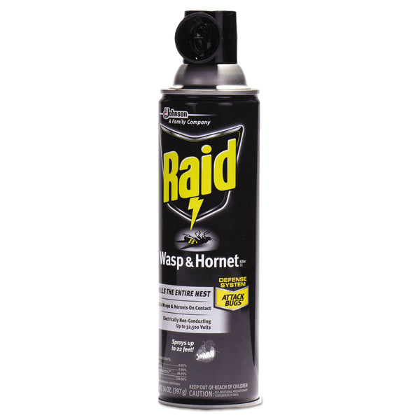 Raid Wasp and Hornet Killer, 14 oz Aerosol Spray (SJN377651EA) Each