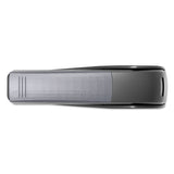 Universal® Deluxe Power Assist Flat-Clinch Full Strip Stapler, 25-Sheet Capacity, Black/Gray (UNV43040) Each