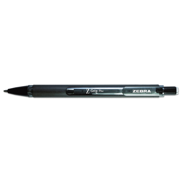 Zebra Z-Grip Plus Mechanical Pencil, 0.7 mm, HB (#2.5), Black Lead, Assorted Barrel Colors, Dozen (ZEB55410) 1 Dozen