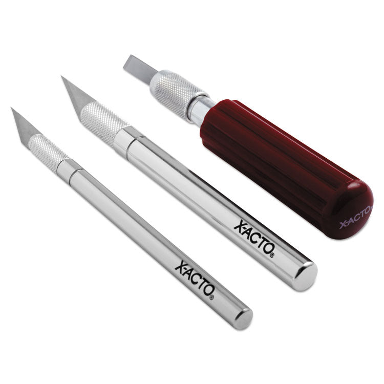 X-ACTO® Knife Set, 3 Knives, 10 Blades, Carrying Case (EPIX5285) 1 Set
