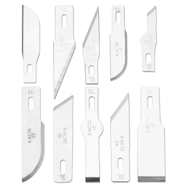 X-ACTO® Knife Set, 3 Knives, 10 Blades, Carrying Case (EPIX5285) 1 Set