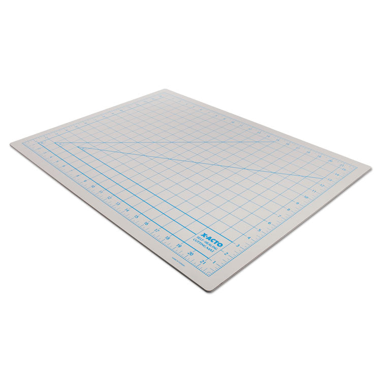 X-ACTO® Self-Healing Cutting Mat, Nonslip Bottom, 1" Grid, 18 x 24, Gray (EPIX7762) Each