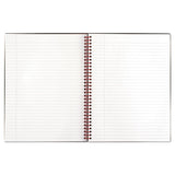 Black n' Red™ Flexible Cover Twinwire Notebooks, SCRIBZEE Compatible, 1-Subject, Wide/Legal Rule, Black Cover, (70) 11 x 8.5 Sheets (JDKK66652) Each