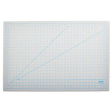 X-ACTO® Self-Healing Cutting Mat, Nonslip Bottom, 1" Grid, 24 x 36, Gray (EPIX7763) Each