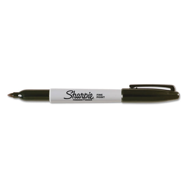 Sharpie® Fine Tip Permanent Marker, Fine Bullet Tip, Black (SAN30001EA)