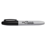 Sharpie® Super Permanent Marker, Fine Bullet Tip, Black, 6/Pack (SAN33666PP) Pack of 6