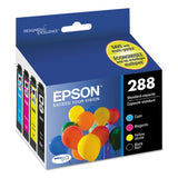 Epson® T288120-BCS DURABrite Ultra Ink, Black/Cyan/Magenta/Yellow (EPST288120BCS) Each