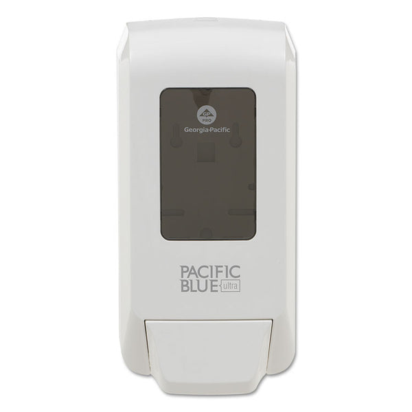 Georgia Pacific® Professional Pacific Blue Ultra Soap/Sanitizer Dispenser, 1,200 mL, White (GPC53058)