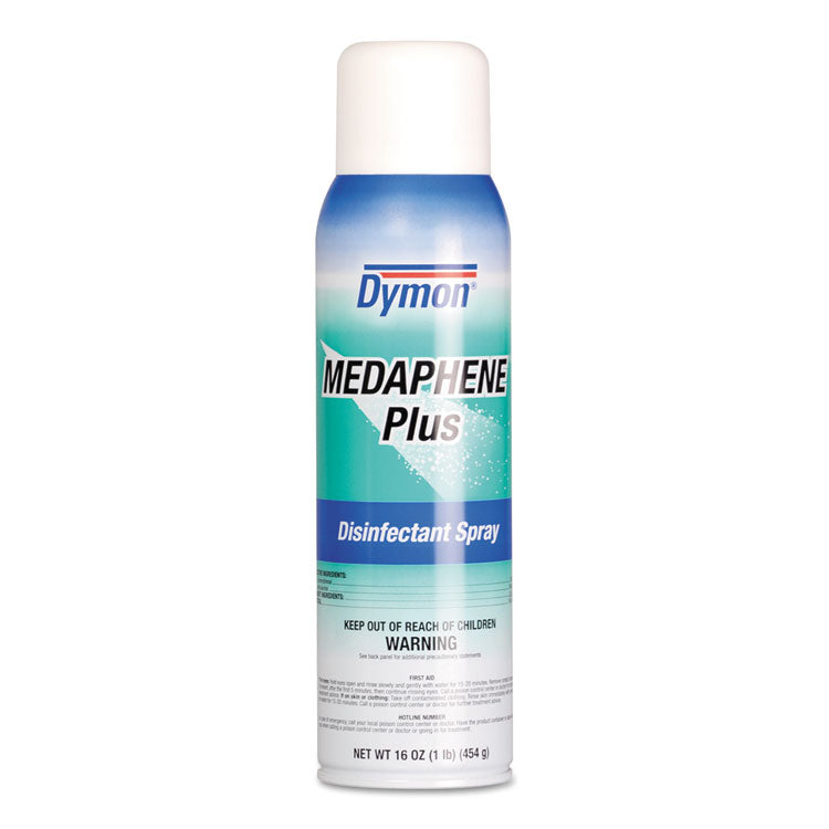 Dymon® Medaphene Plus Disinfectant Spray, 15.5 oz Aerosol Spray, 12/Carton (ITW35720) Case of 12