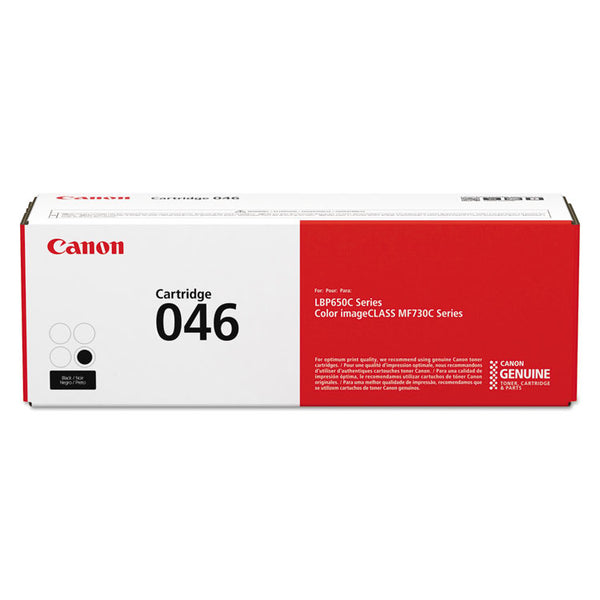 Canon® 1250C001 (046) Toner, 2,200 Page-Yield, Black (CNM1250C001)
