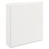 Avery® Heavy-Duty View Binder with DuraHinge and One Touch EZD Rings, 3 Rings, 2" Capacity, 11 x 8.5, White (AVE79192)